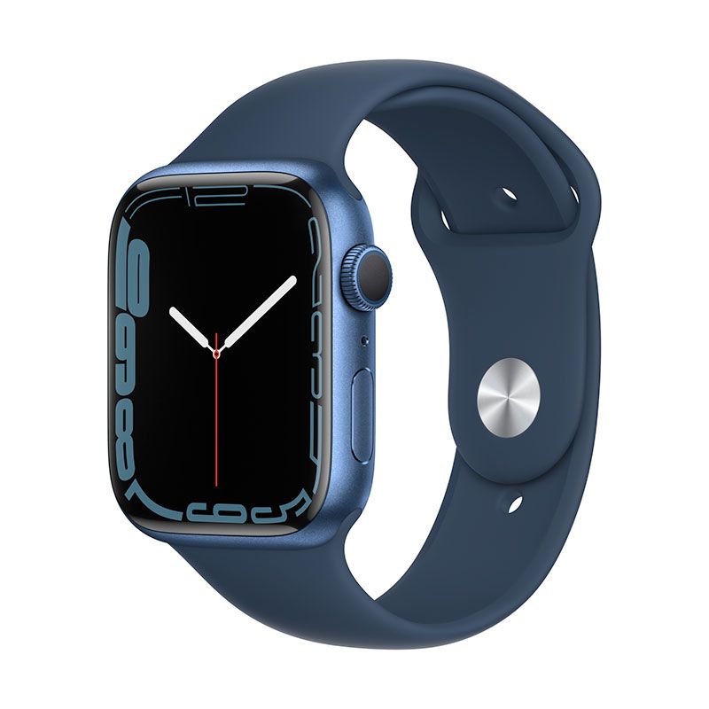 Apple Watch Series 7 GPS, 45mm púzdro z modrého hliníka *Trieda B*
