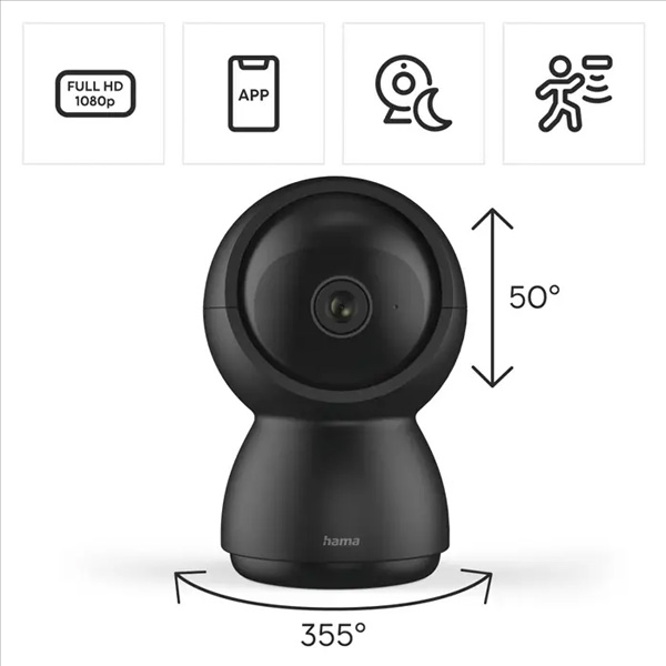 Hama Smart domáca IP kamera, WiFi