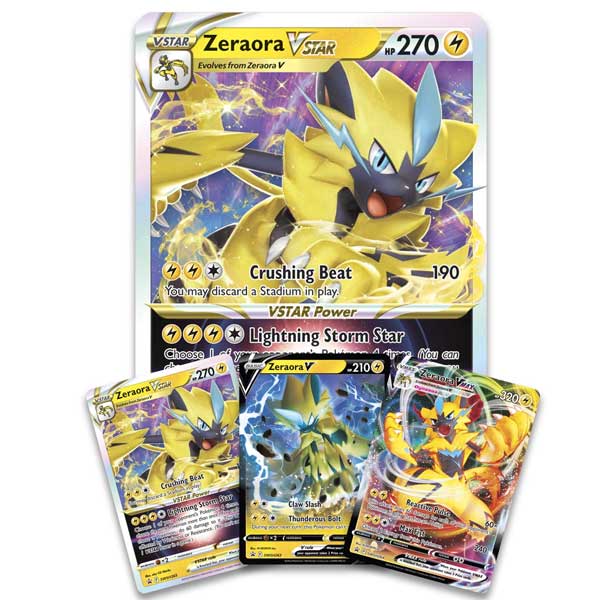 Kartová hra Pokémon TCG: Zeraora VMAX & VSTAR Battle Box (Pokémon)