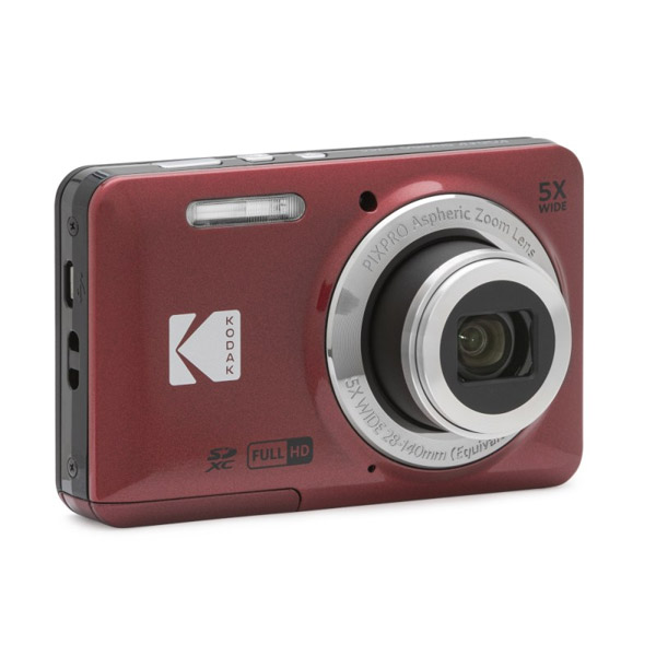 Kodak Friendly Zoom FZ55, červená