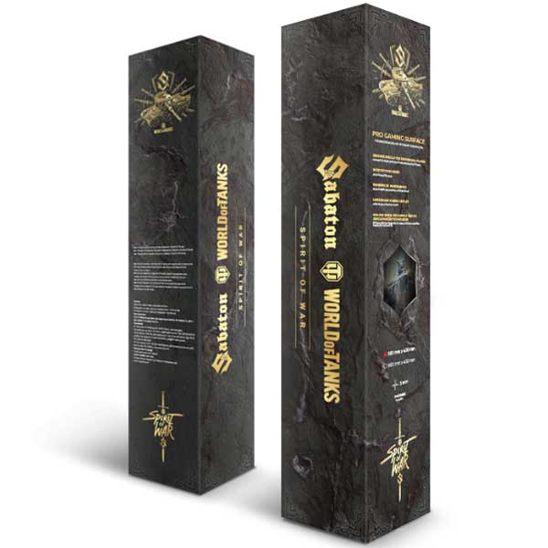 Podložka pod myš Sabaton Band Limited Edition Large (World of Tanks) L