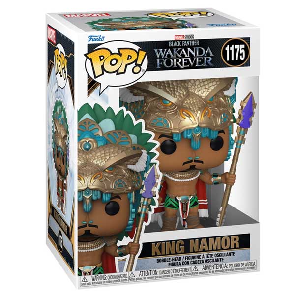 POP! Black Panther Wakanda Forever: King Namor (Marvel) POP! Black Panther Wakanda Forever: King Namor (Marvel)