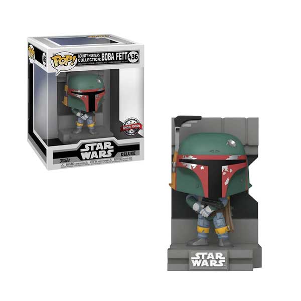 POP! Bounty Hunters Collection Boba Fett (Star Wars) Metallic Special Edition