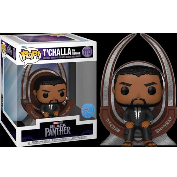 POP! Deluxe: Black Panther Legacy S1 T’Challa on Throne (Marvel) Special Edition