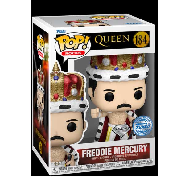 POP! Rocks: Freddie Mercury King (Queen) Diamond Special Edition
