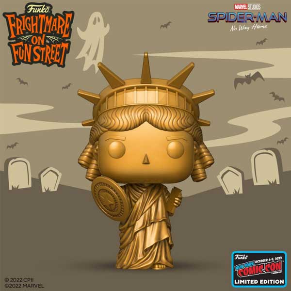 POP! Spider Man No way Home Statue Liberty (Marvel) 2022 Fall Convention Limited Edition POP! Spider Man No way Home Statue Liberty (Marvel) 2022 Fall Convention Limited Edition