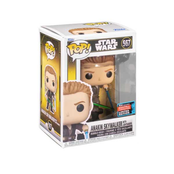 POP! Star Wars: Anakin Skywalkers Lightsabers 2022 Fall Convention Limited Edition