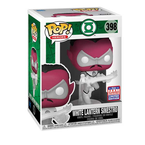 POP! White Lantern Sinestro (DC) 2021 Summer Convention Limited Edition POP! White Lantern Sinestro (DC) 2021 Summer Convention Limited Edition