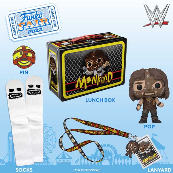 POP! WWE Mankind Exclusive Collector Box Special Edition POP! WWE Mankind Exclusive Collector Box Special Edition