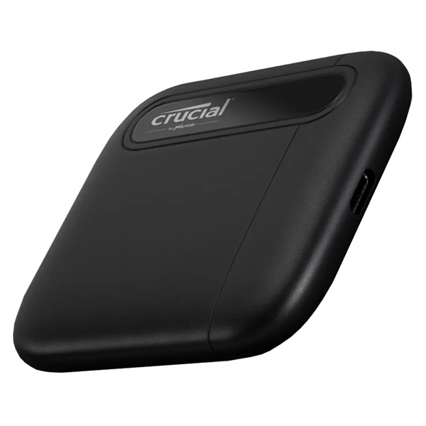 Prenosný SSD disk Crucial X6, 1TB, čierny Prenosný SSD disk Crucial X6, 1TB, čierny