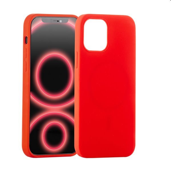 Zadný kryt ER Carneval Snap s MagSafe pre iPhone 14, červená