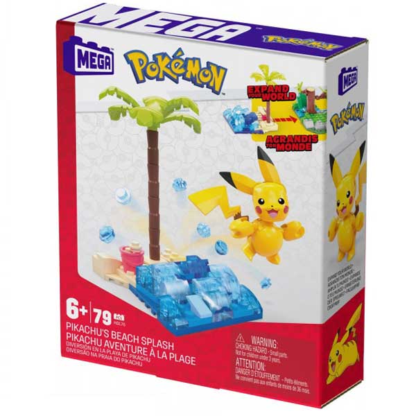 Stavebnica Mega Bloks Beach Blast Pikachu (Pokémon)