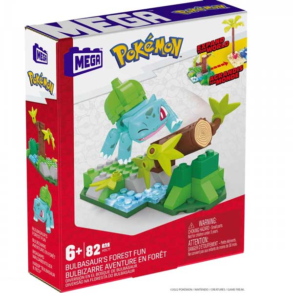 Stavebnica Mega Bloks Forest Fun Bulbasaur (Pokémon)