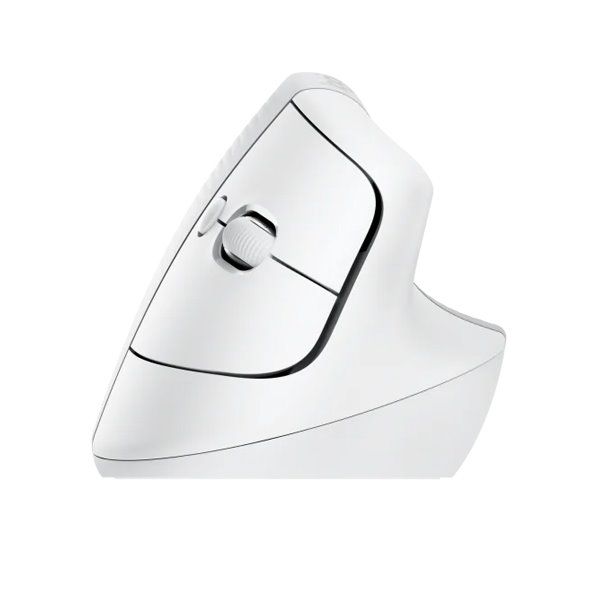 Logitech Lift for Mac Vertical ergonomická myš - white / pale grey