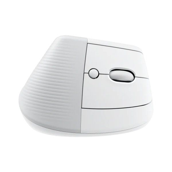 Logitech Lift for Mac Vertical ergonomická myš - white / pale grey