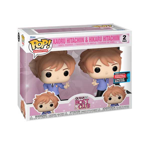 POP! 2 Pack Animation: Ouran High School Host Club Kaoru & Hikaru (2022 Fall Convention Limited Edition)