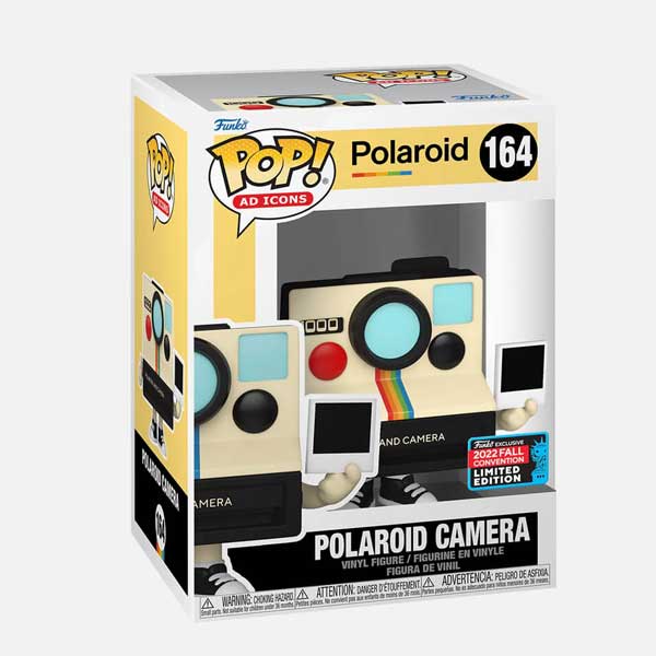 POP! Ad Icons: Polaroid Camera 2022 Fall Convention Limited Edition POP! Ad Icons: Polaroid Camera 2022 Fall Convention Limited Edition