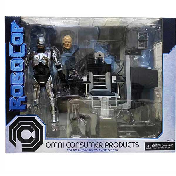 Akčná figúrka Ultimate Battle Damaged RoboCop with Chair (RoboCop)