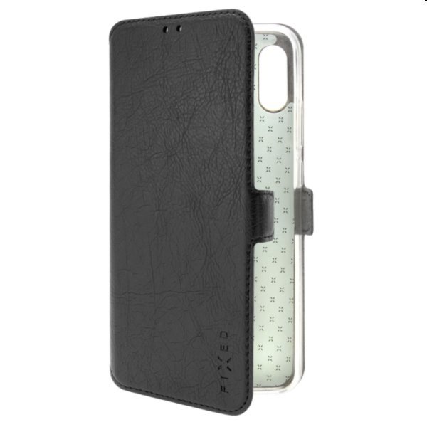 Knižkové puzdro FIXED Topic pre Samsung Galaxy A04s, čierna Knižkové puzdro FIXED Topic pre Samsung Galaxy A04s, čierna