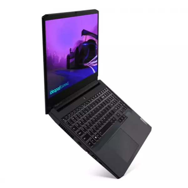 Lenovo Ideapad Gaming 3 15IHU6 i7-11370H 16GB 512GB-SSD 15.6"FHD IPS AG RTX3050-4GB Win11Home Black