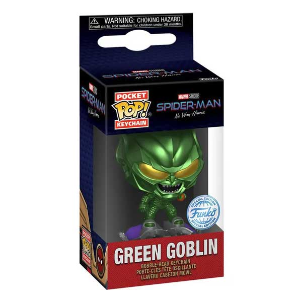 POP! Kľúčenka Spider Man No Way Home Green Goblin (Marvel)