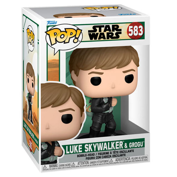 POP! Luke Skywalker a Grogu (Star Wars: Book of Boba Fett)