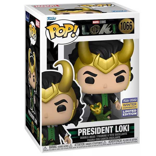 POP! President Loki (Marvel) 2022 Winter Convention Limited