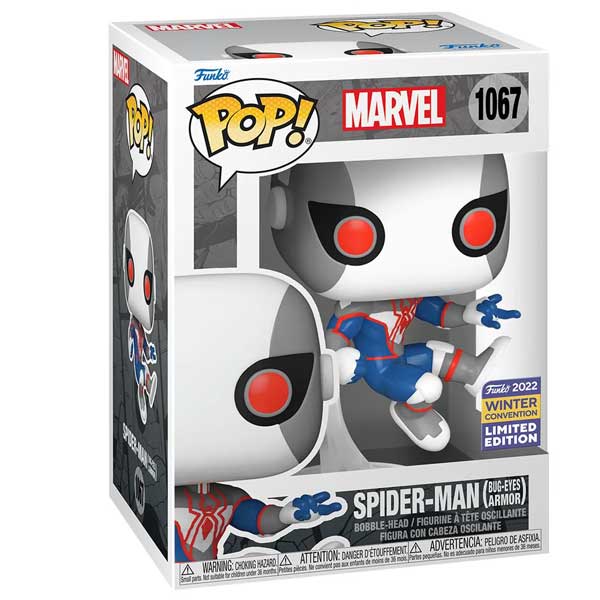 POP! Spider Man Bug Eyes Armor (Marvel) 2022 Winter Convention Limited Edition