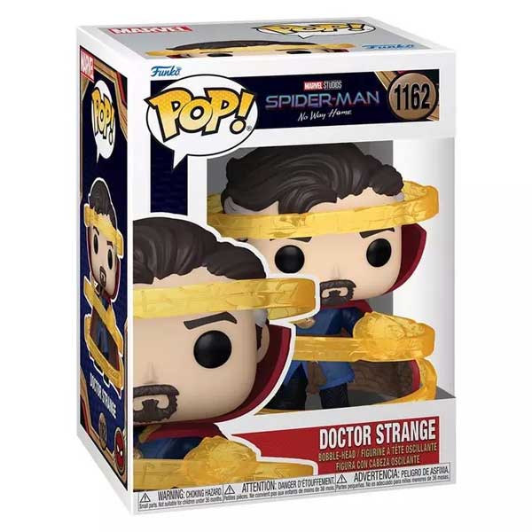 POP! Spider Man No Way Home: Doctor Strange with Spell (Marvel)
