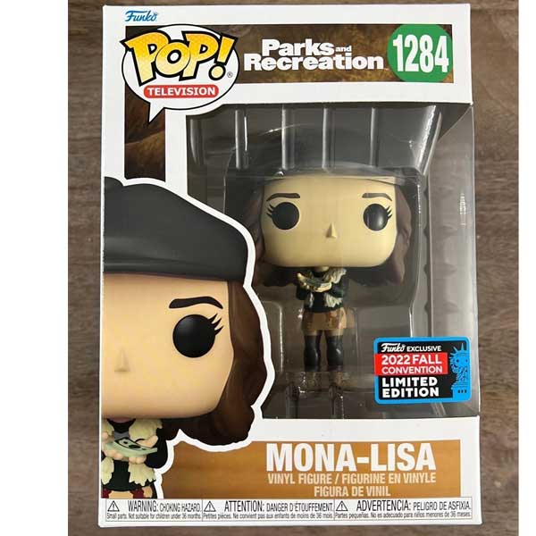 POP! TV: Mona Lisa (Parks and Rec) 2022 Fall Convention Limited POP! TV: Mona Lisa (Parks and Rec) 2022 Fall Convention Limited