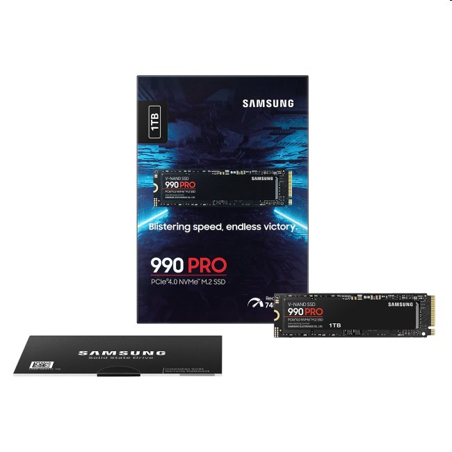 Samsung SSD disk 990 PRO, 1 TB, NVMe M.2