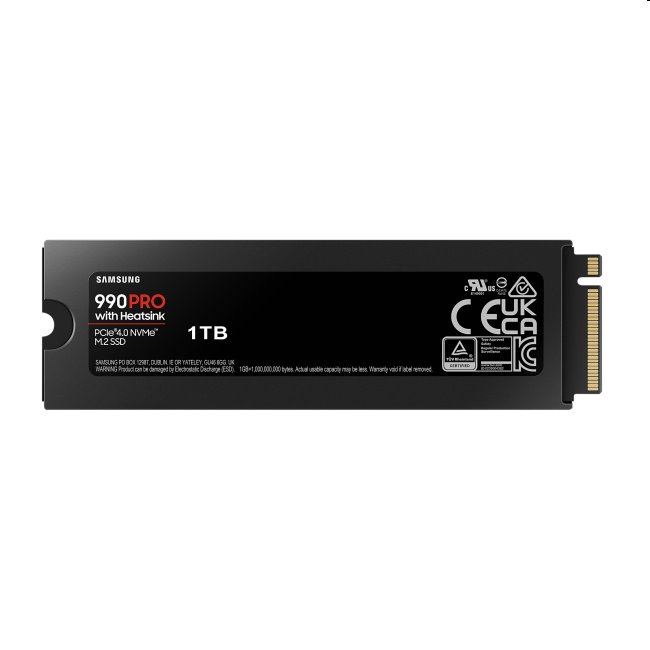 Samsung SSD disk 990 PRO s chladičom, 1 TB, NVMe M.2