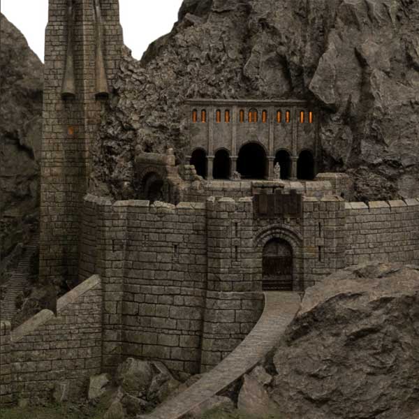 Socha Helm's Deep (Lord of The Rings) Limited Edition Socha Helm's Deep (Lord of The Rings) Limited Edition
