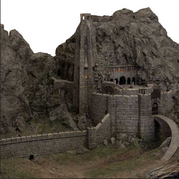 Socha Helm's Deep (Lord of The Rings) Limited Edition Socha Helm's Deep (Lord of The Rings) Limited Edition