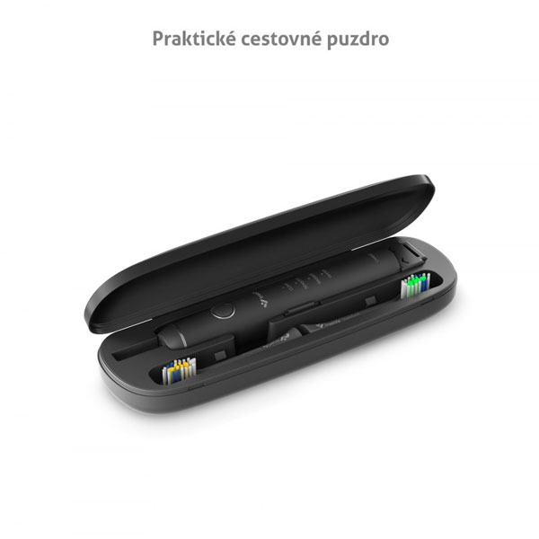TrueLife sonická zubná kefka Compact, čierna TrueLife sonická zubná kefka Compact, čierna