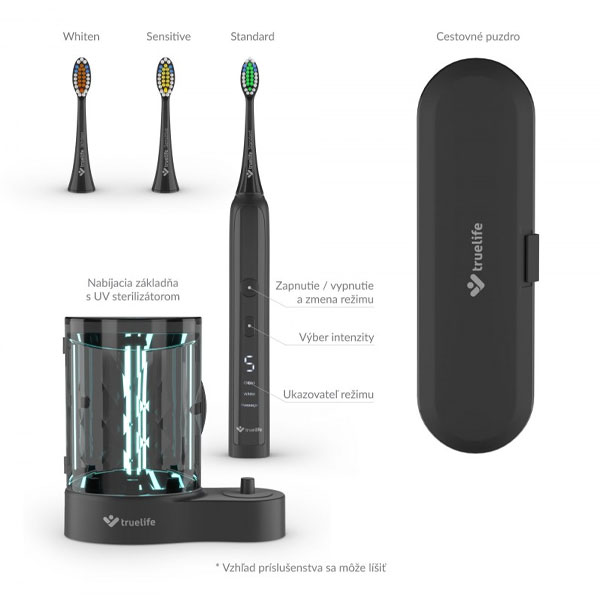 TrueLife sonická zubná kefka K150 UV TrueLife sonická zubná kefka K150 UV