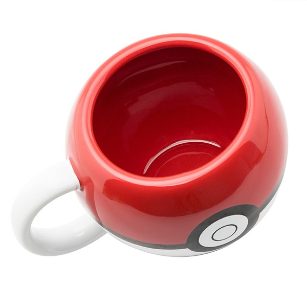 3D hrnček Pokeball (Pokémon) 400 ml