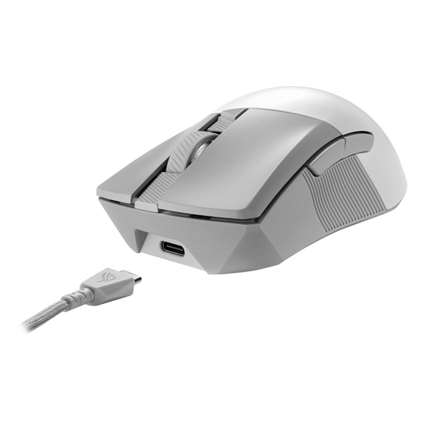 Herná myš ASUS ROG Gladius III Wireless Aimpoint, biela