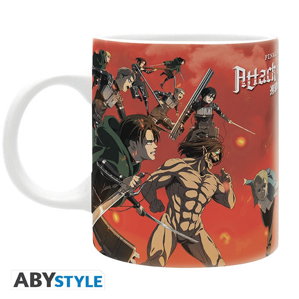 Hrnček Battle scene season 4 (Attack On Titan) 320 ml Hrnček Battle scene season 4 (Attack On Titan) 320 ml
