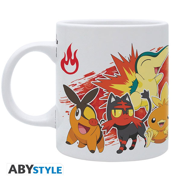 Hrnček Fire Starters White (Pokémon) 320 ml Hrnček Fire Starters White (Pokémon) 320 ml