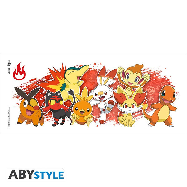 Hrnček Fire Starters White (Pokémon) 320 ml Hrnček Fire Starters White (Pokémon) 320 ml