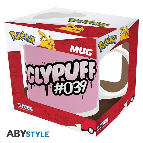 Hrnček Jigglypuff Comic (Pokémon) 320 ml