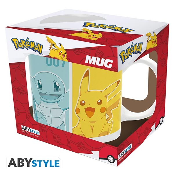 Hrnček Starters (Pokémon) 320 ml