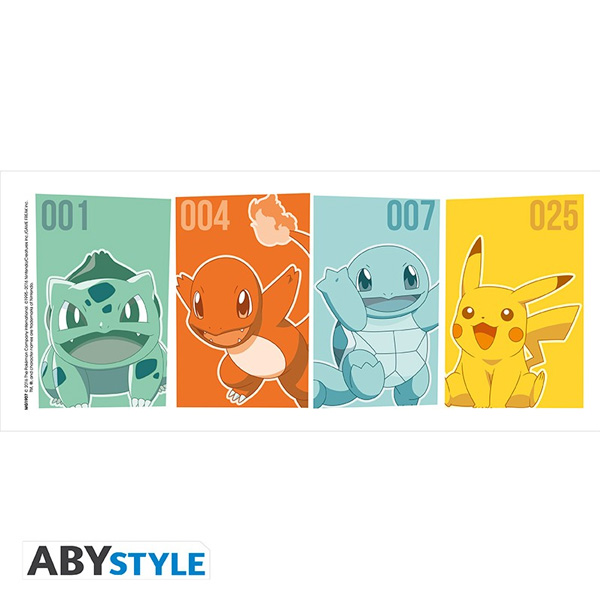 Hrnček Starters (Pokémon) 320 ml