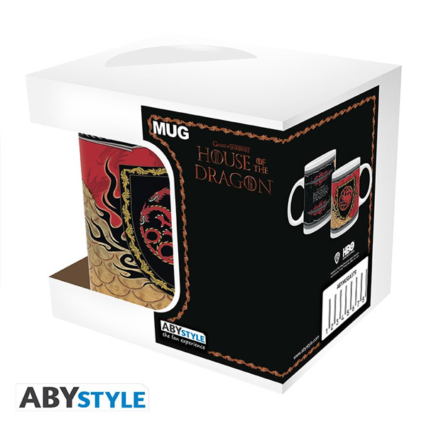 Hrnček Targaryen Dragon Crest (House of The Dragon) 320 ml Hrnček Targaryen Dragon Crest (House of The Dragon) 320 ml