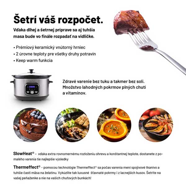 Lauben Multi Cooker 3500SB, multifunkčný hrniec Lauben Multi Cooker 3500SB, multifunkčný hrniec
