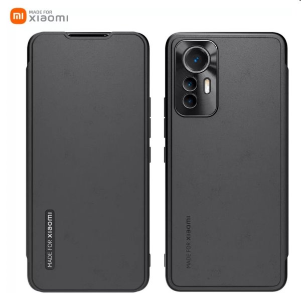 Knižkové puzdro Made for Xiaomi pre Xiaomi 12 Lite 5G, čierna Knižkové puzdro Made for Xiaomi pre Xiaomi 12 Lite 5G, čierna