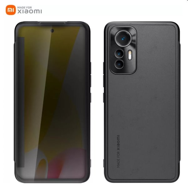 Knižkové puzdro Made for Xiaomi Book View pre Xiaomi 12 Lite 5G, čierna Knižkové puzdro Made for Xiaomi Book View pre Xiaomi 12 Lite 5G, čierna