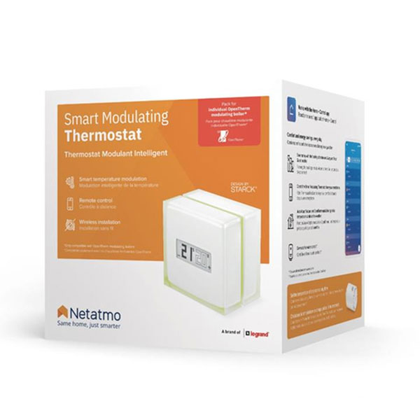 Netatmo Smart Thermostat, biely