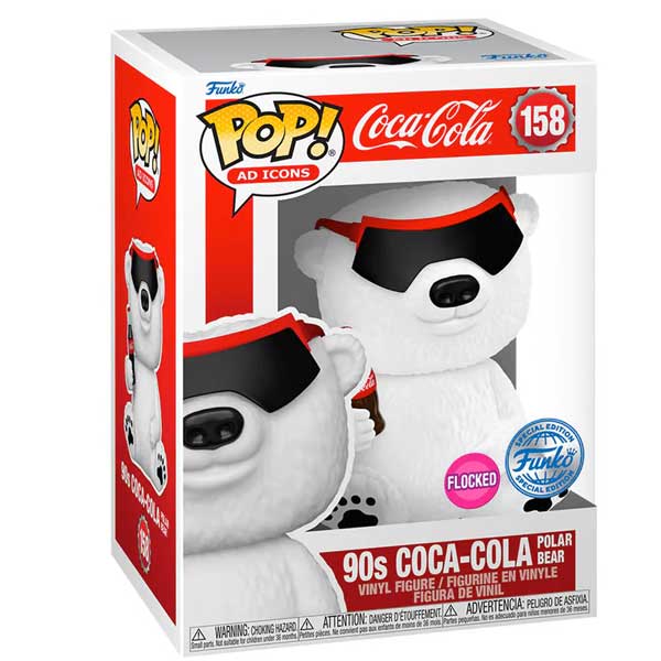 POP! 90s Polar Bear (Coca Cola) Special Edition (Flocked) POP! 90s Polar Bear (Coca Cola) Special Edition (Flocked)